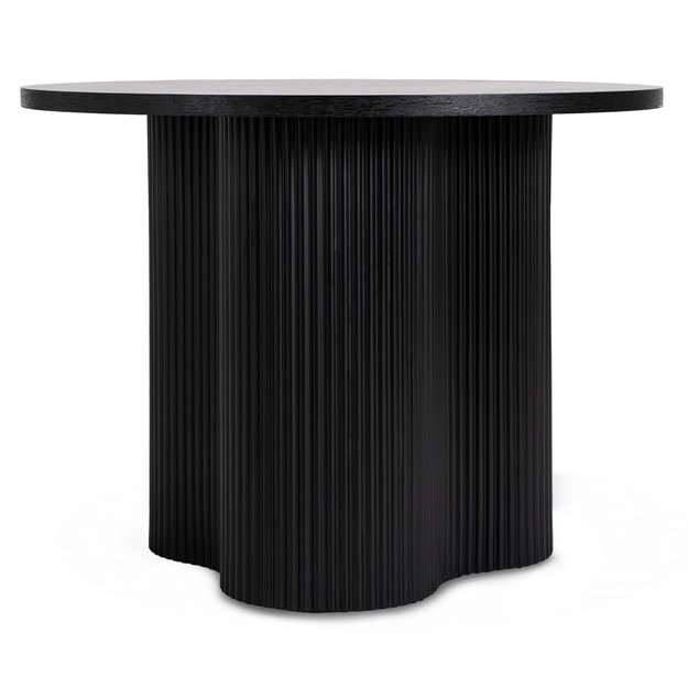 Derianas Maxas DERIAN MAX kavos staliukas, 80 cm, juodas, modernus lofto stiliaus 5