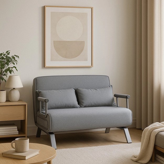 BART 2 smėlio spalvos dviejų vietų fotelis 1