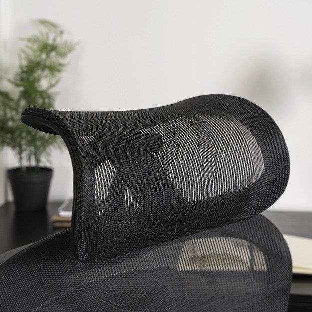 Nina NINO juoda moderni ergonominė pasukama biuro kėdė 2