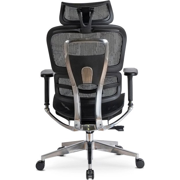 Nina NINO juoda moderni ergonominė pasukama biuro kėdė 11