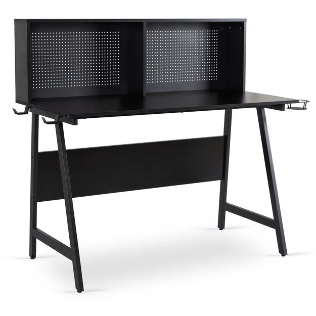 Ritinys Žaidimų stalas su rankenomis žaidėjams, ROLL, 138,5 cm, juodas, modernus, lofto formos 3