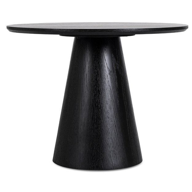 Kasandras CASSANDER kavos staliukas, 60 cm, juodas, modernus lofto stiliaus 3