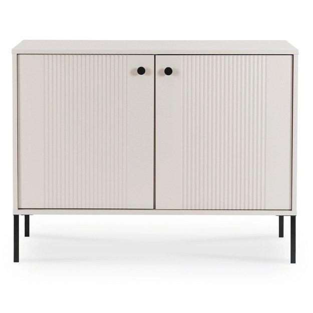 Minkštas Komoda svetainei/miegamajam, SOFT, 104 cm, kašmyro raštas, dviejų durų, moderni 5