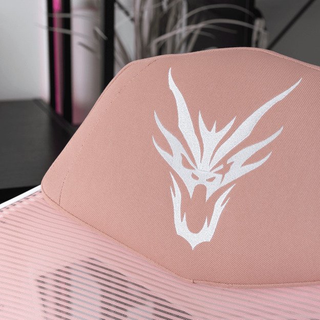 BING pasukama kėdė rožinė/balta 5