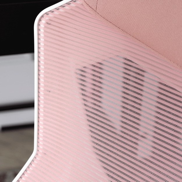 BING pasukama kėdė rožinė/balta 6