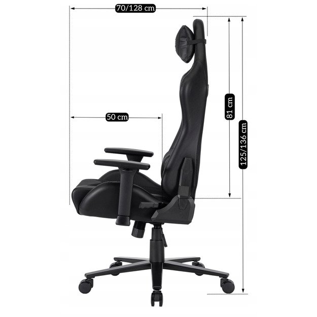 Fotel Obrotowy FLASH Czarny 13