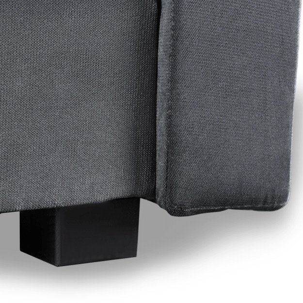 Aluna ALUNA sofa su miegojimo funkcija, sulankstoma dviejų vietų sofa, pilkos spalvos, moderni svetainei 8